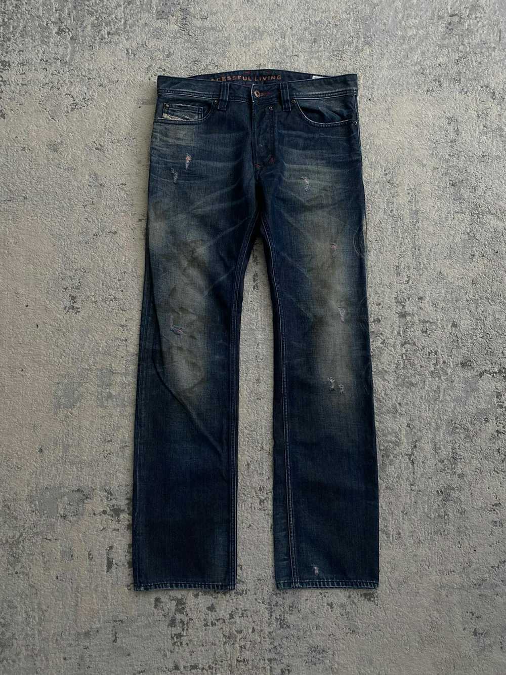 Diesel AW12 Diesel Safado Straight Jeans - image 1