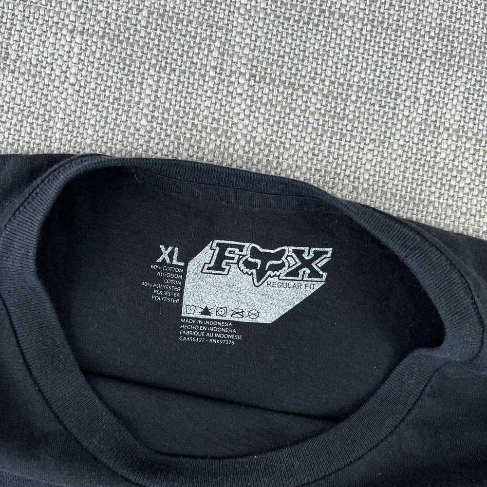 Fox × Racing × Streetwear Y2K Fox Racing Logo T S… - image 5