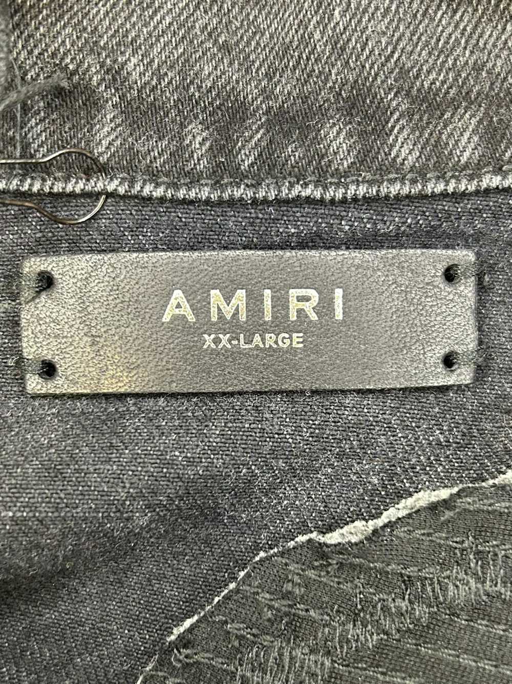 Amiri AMIRI MX2 BANDANA PATCH DENIM TRUCKER JACKE… - image 3