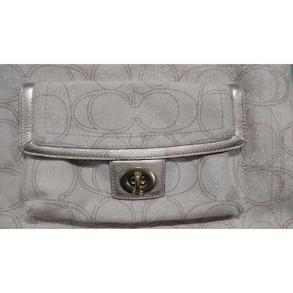 Coach Coach Penelope Canvas Bag, Cream and Gold - image 2