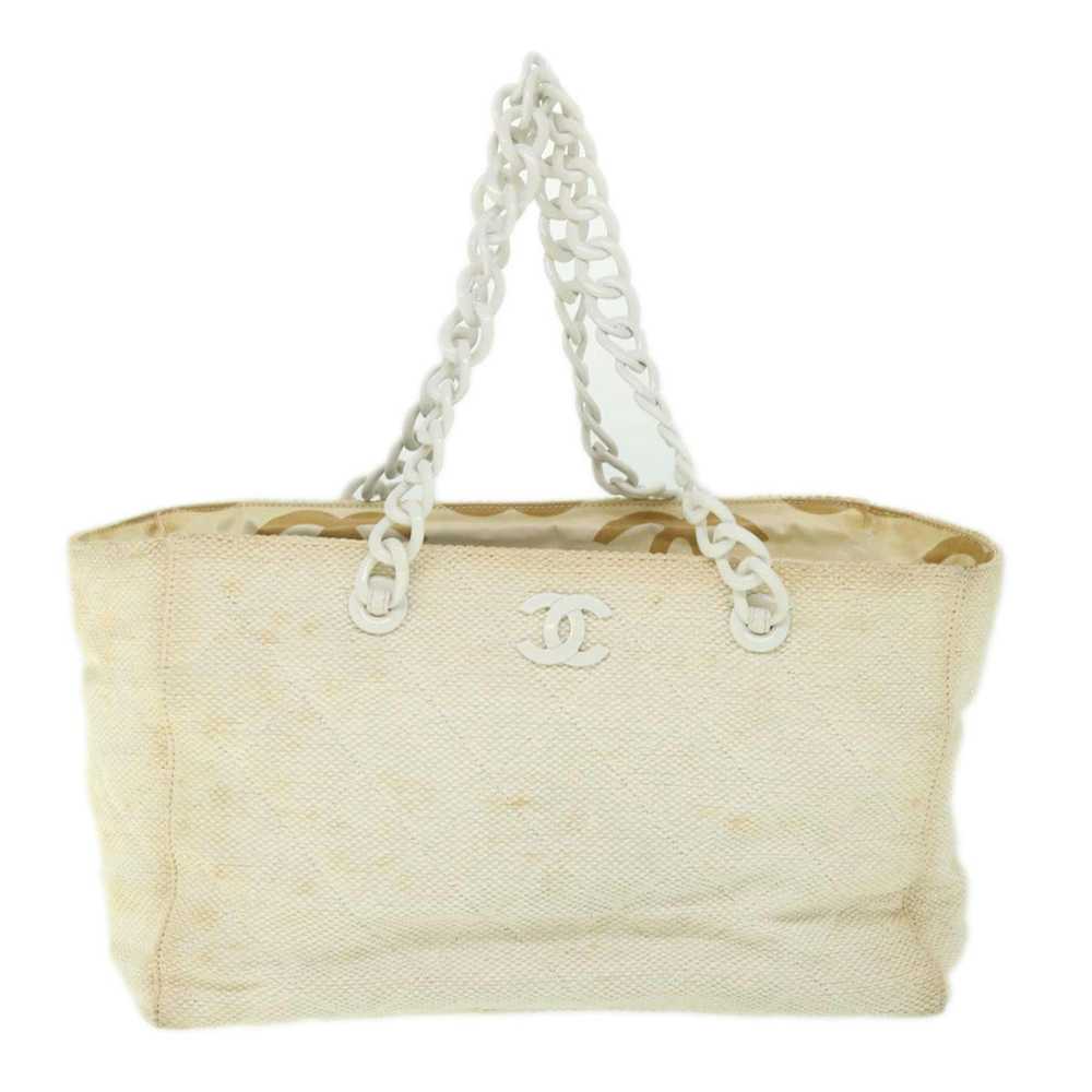 Chanel CHANEL Matelasse Chain Shoulder Bag Straw … - image 12