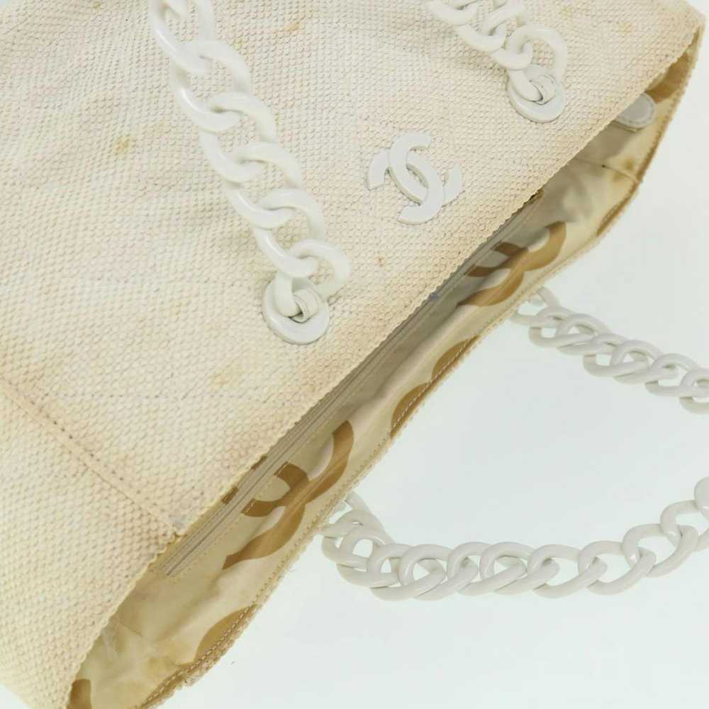 Chanel CHANEL Matelasse Chain Shoulder Bag Straw … - image 7