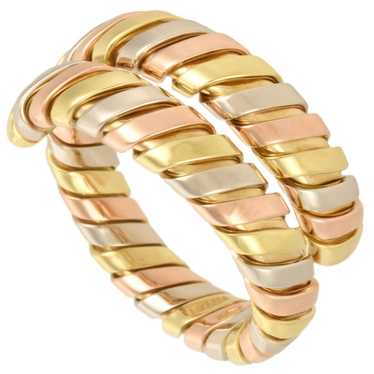 Bvlgari BVLGARI Tubogas Three Color Ring K18YG/WG… - image 1