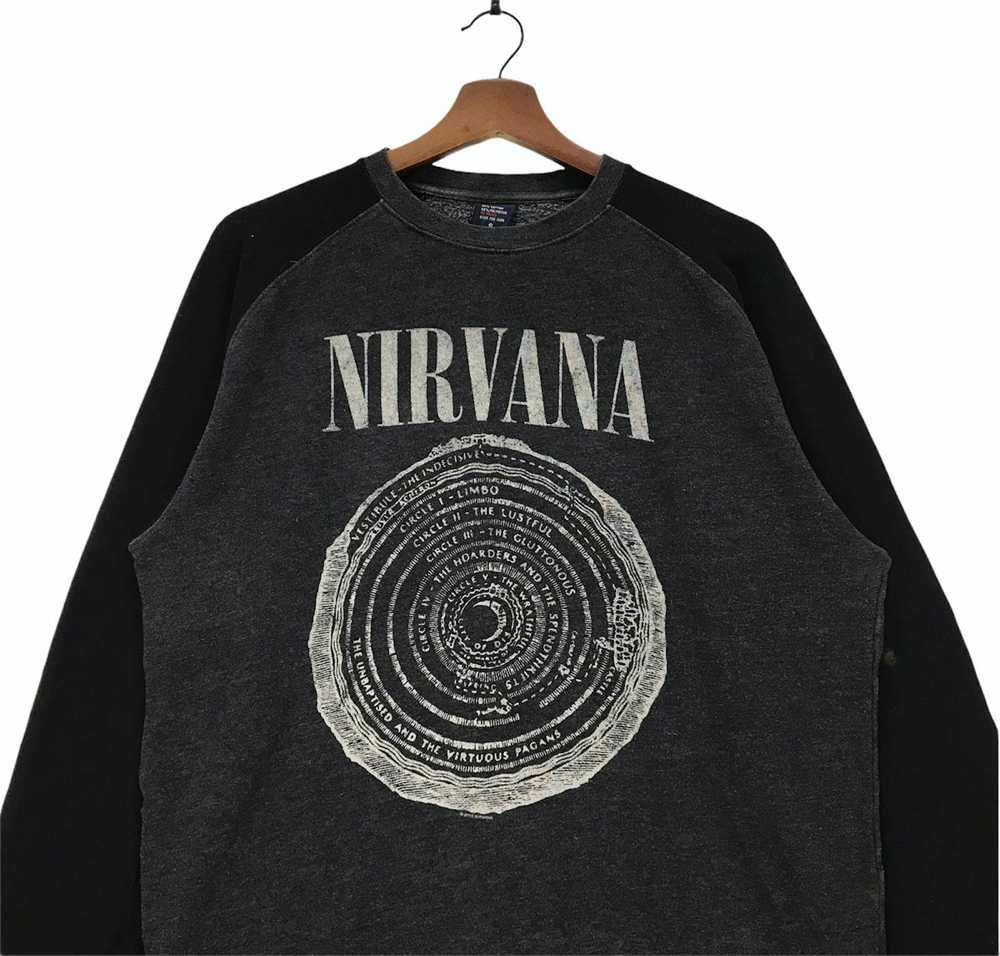 Band Tees × Nirvana × Vintage RARE!! Vintage Band… - image 3