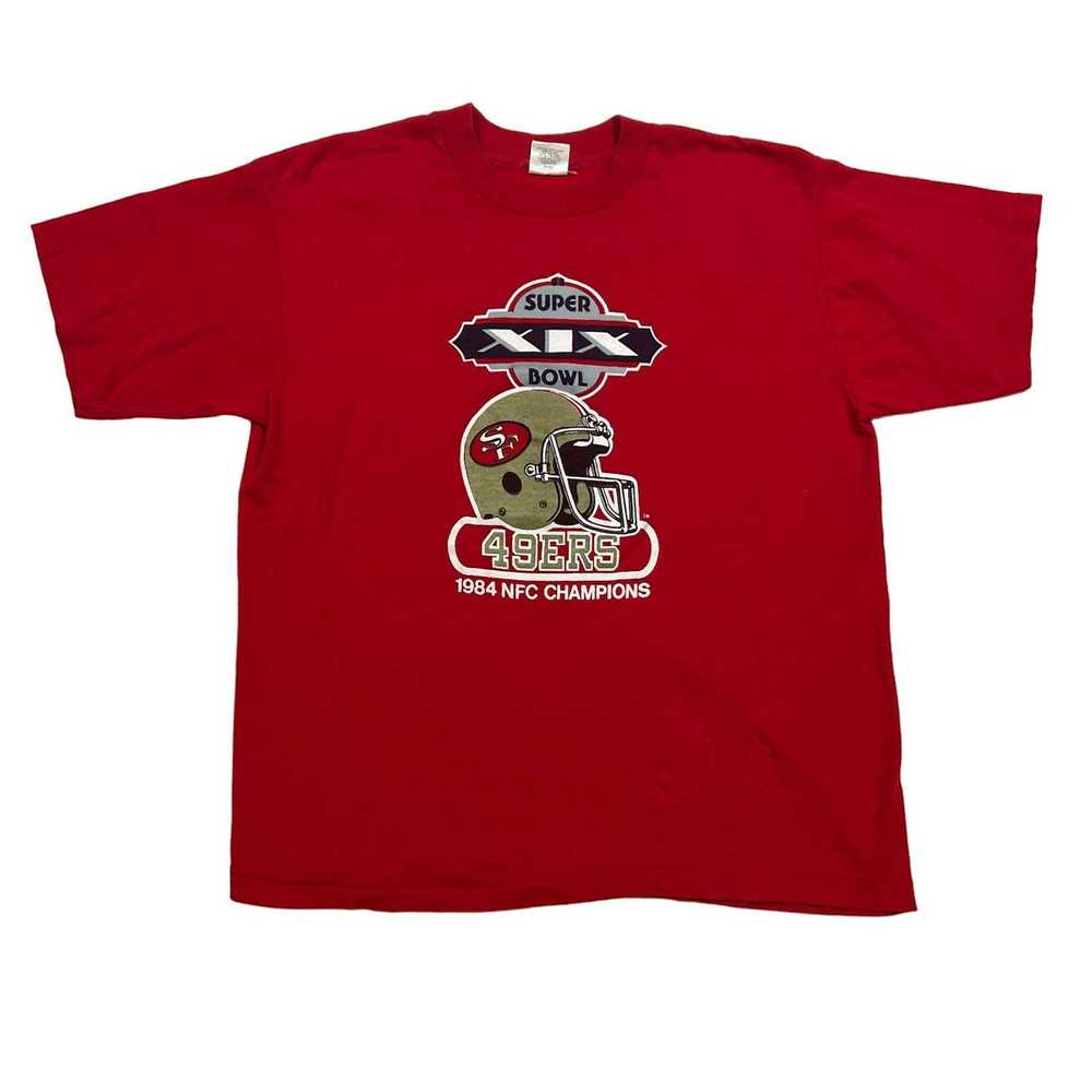 NFL Vintage 1984 superbowl SF 49ers tee shirt (XL) - image 1