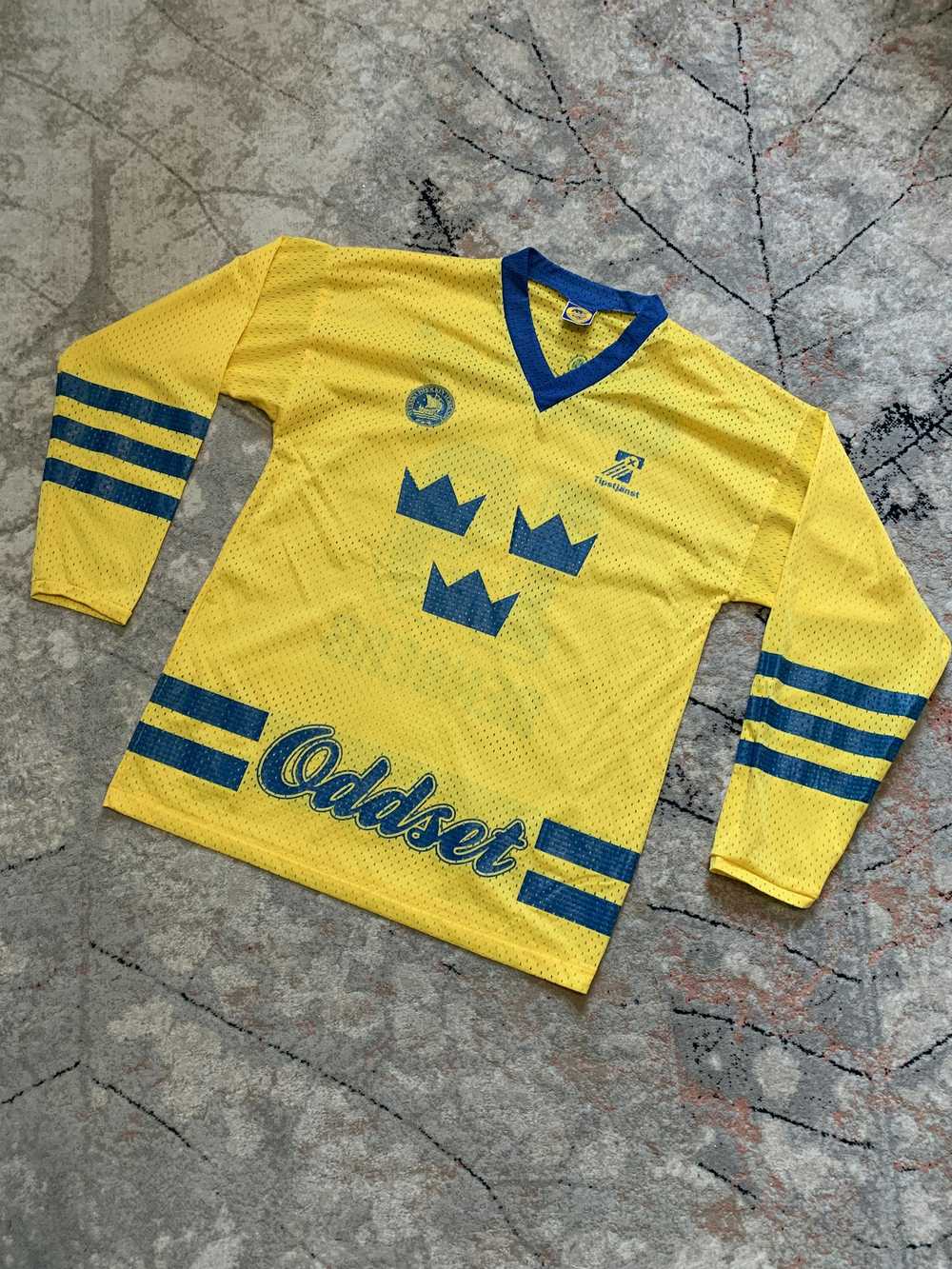 Hockey × Hockey Jersey × Vintage Vintage Swedish … - image 1