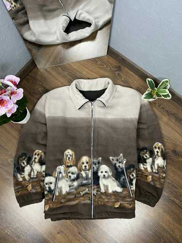 Animal Tee × Streetwear × Vintage Dog print vinta… - image 1
