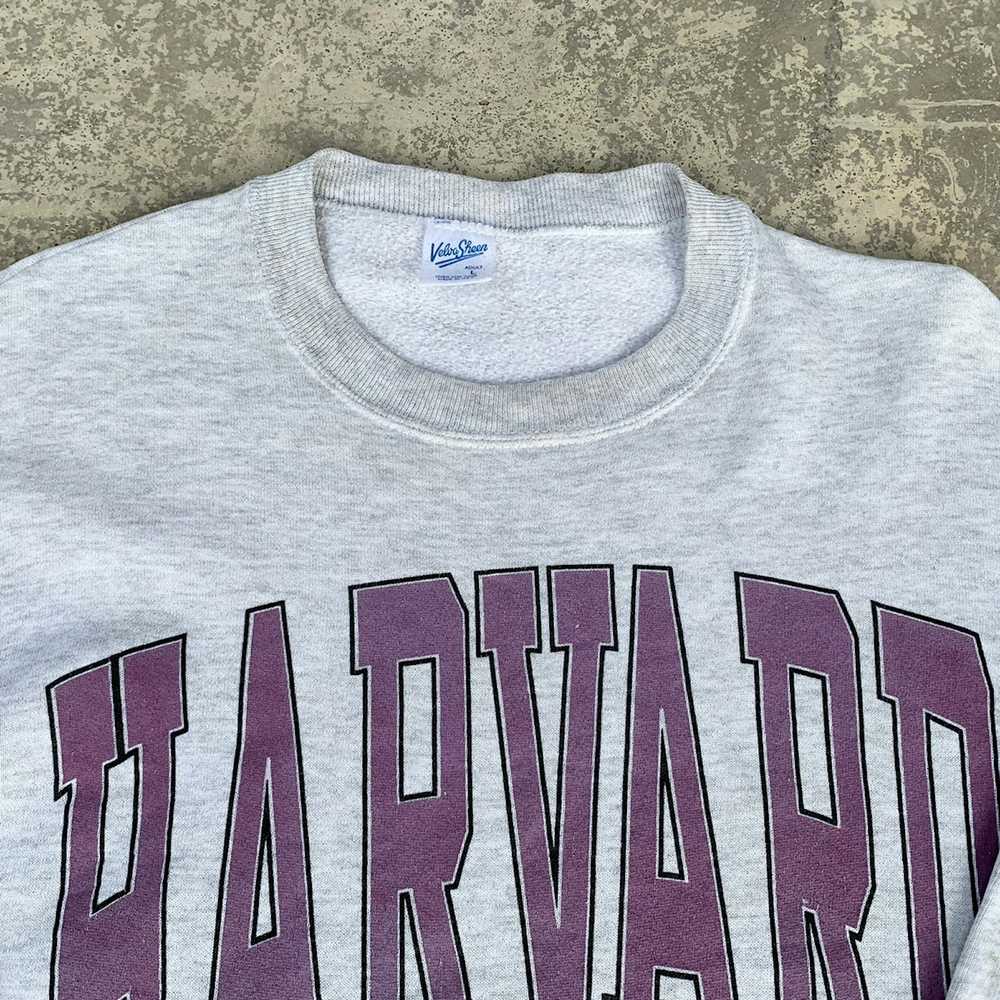 Collegiate × Harvard × Velva Sheen Vintage 90s Ve… - image 5