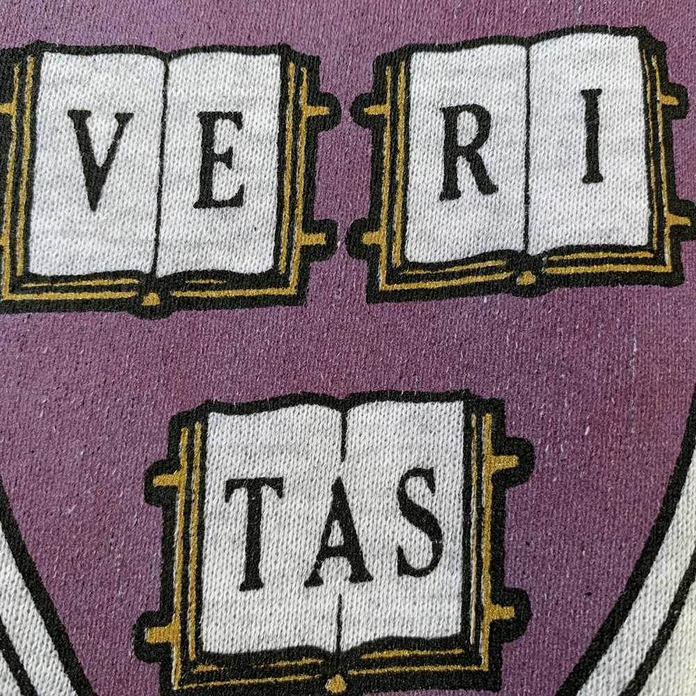 Collegiate × Harvard × Velva Sheen Vintage 90s Ve… - image 9