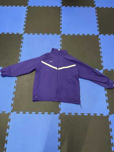 Nike nike dri-fit purple windbreaker xl - image 1