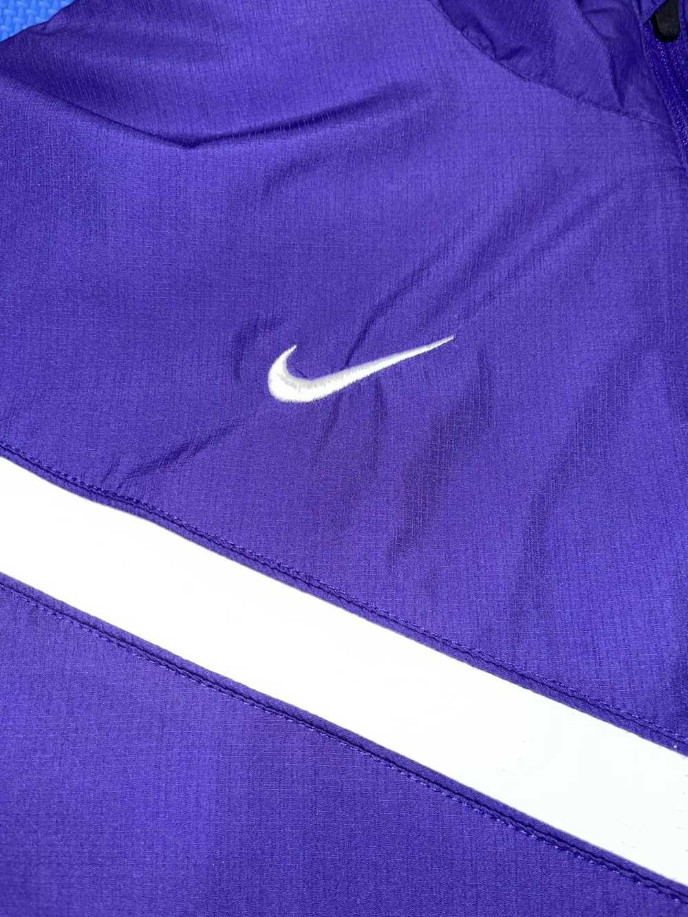 Nike nike dri-fit purple windbreaker xl - image 3