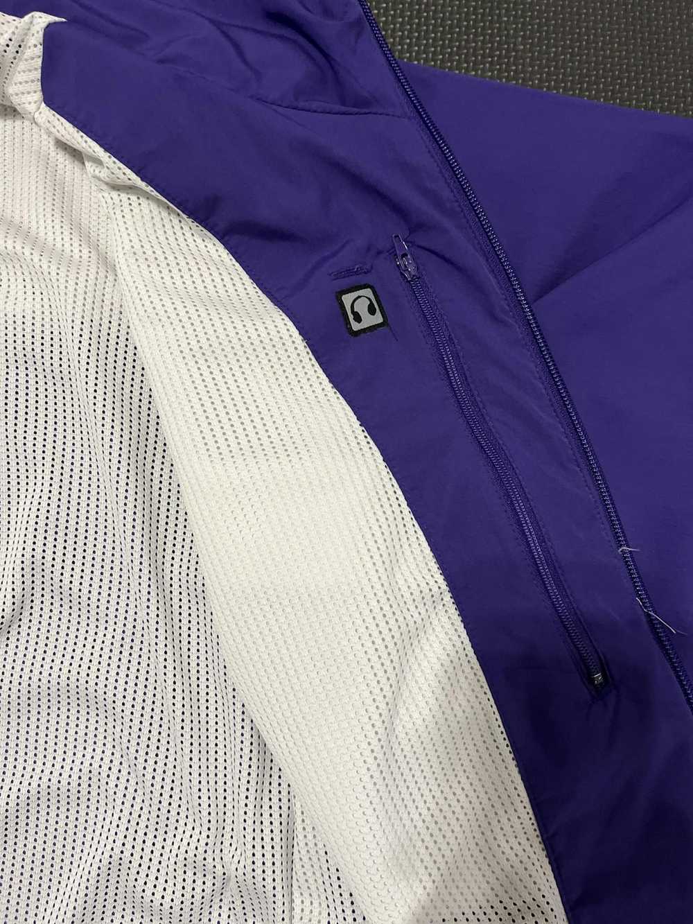 Nike nike dri-fit purple windbreaker xl - image 4