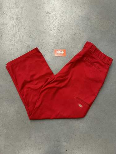 Dickies Dickies Double Knee Red Carpenter Pants