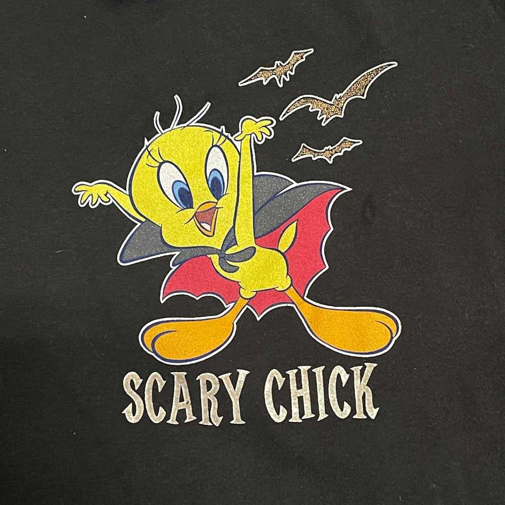 Unkwn Vintage Looney Tunes Tweety Bird Scary Chick T-… - Gem