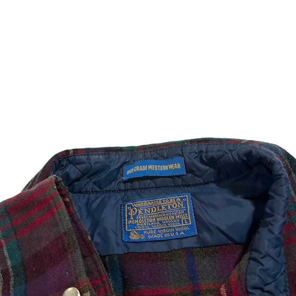 Pendleton × Vintage Vintage Pendleton Wool Flanne… - image 2