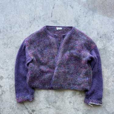 Streetwear × Usa Hand Knit × Vintage Very Hairy 8… - image 1