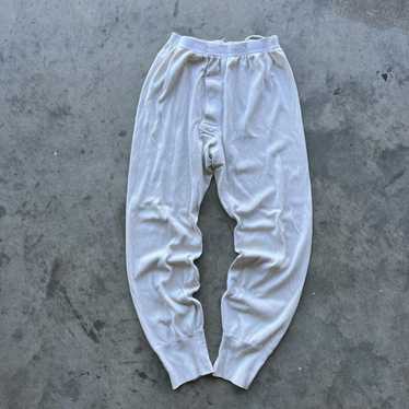 Streetwear × Vintage 40s/50s Long Johns White