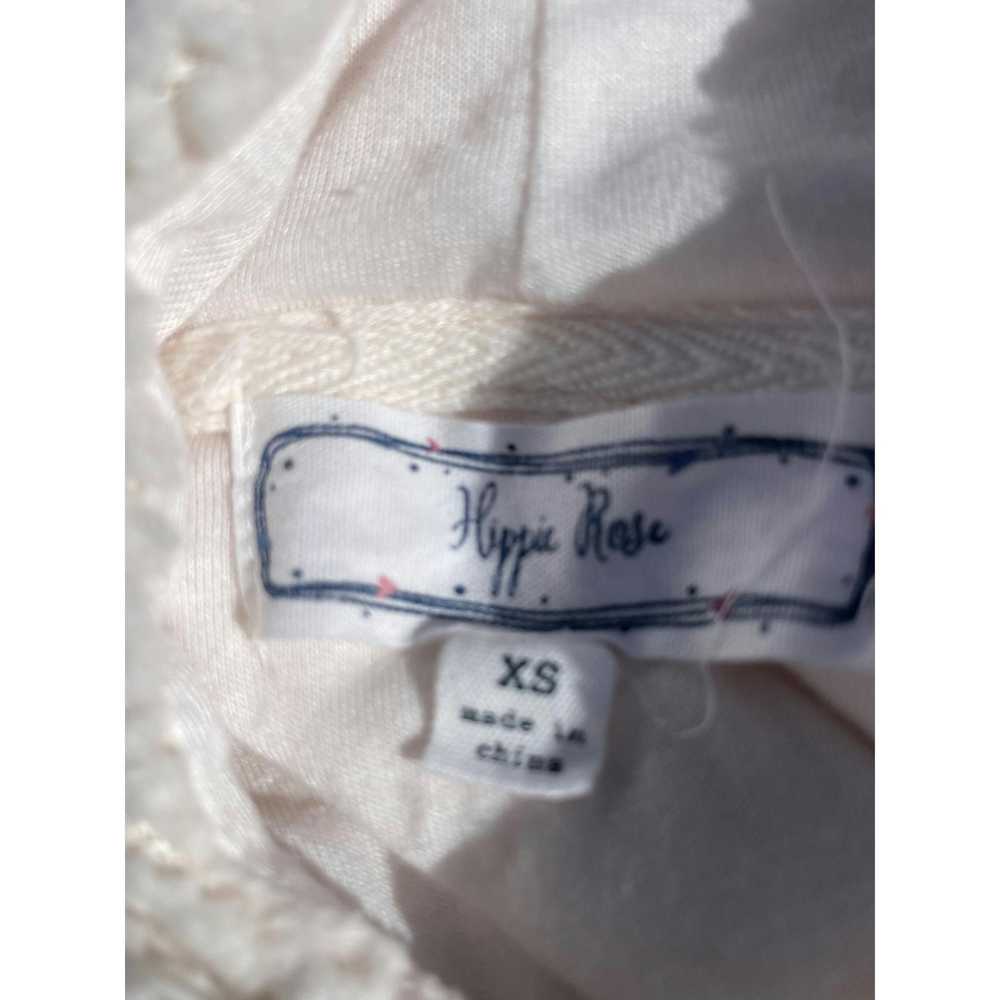 The Unbranded Brand Hippie Rose Ivory Hoodie - image 5