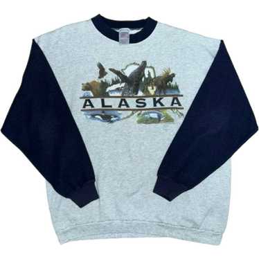 Vintage 1990s Alaska Sweatshirt size XL