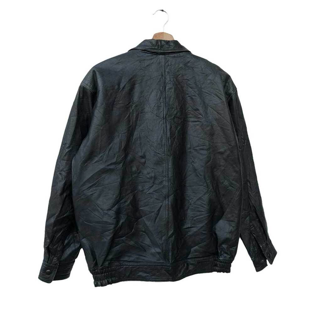Genuine Leather × Leather Jacket × Vintage Italia… - image 2