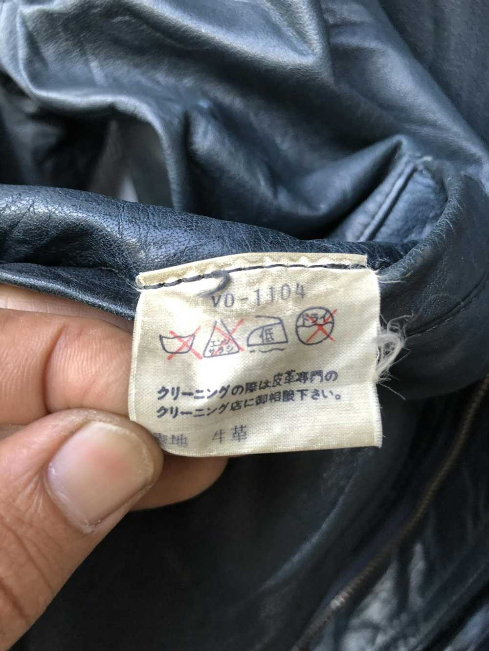 Genuine Leather × Leather Jacket × Vintage Italia… - image 4