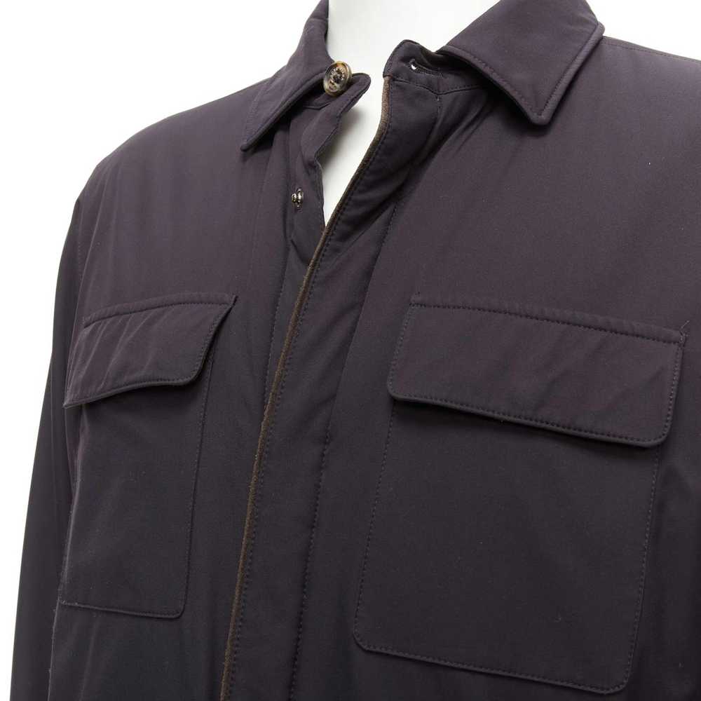 Loro Piana LORO PIANA Storm System black nylon grey c… - Gem