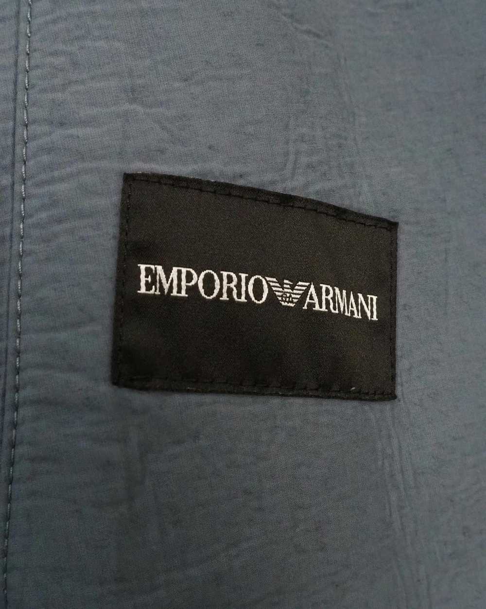 Emporio Armani Men's Emporio Armani Green Hooded … - image 3