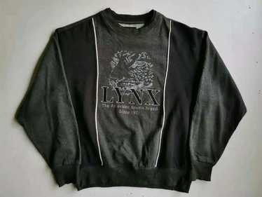 Streetwear × Vintage Vintage Lynx Big Logo Sweats… - image 1