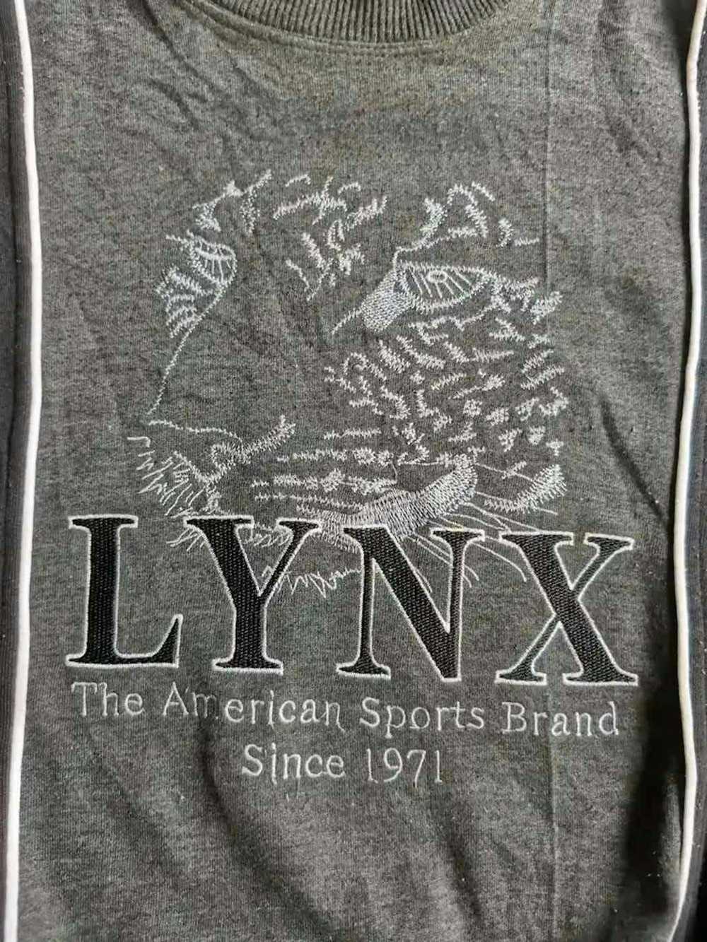 Streetwear × Vintage Vintage Lynx Big Logo Sweats… - image 2