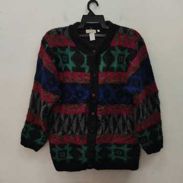 Cardigan × Navajo × Vintage Bell Palace Stripes N… - image 1