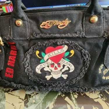 Ed hardy tote bag/bag Kills Love Slowly Don Ed Hardy Designs