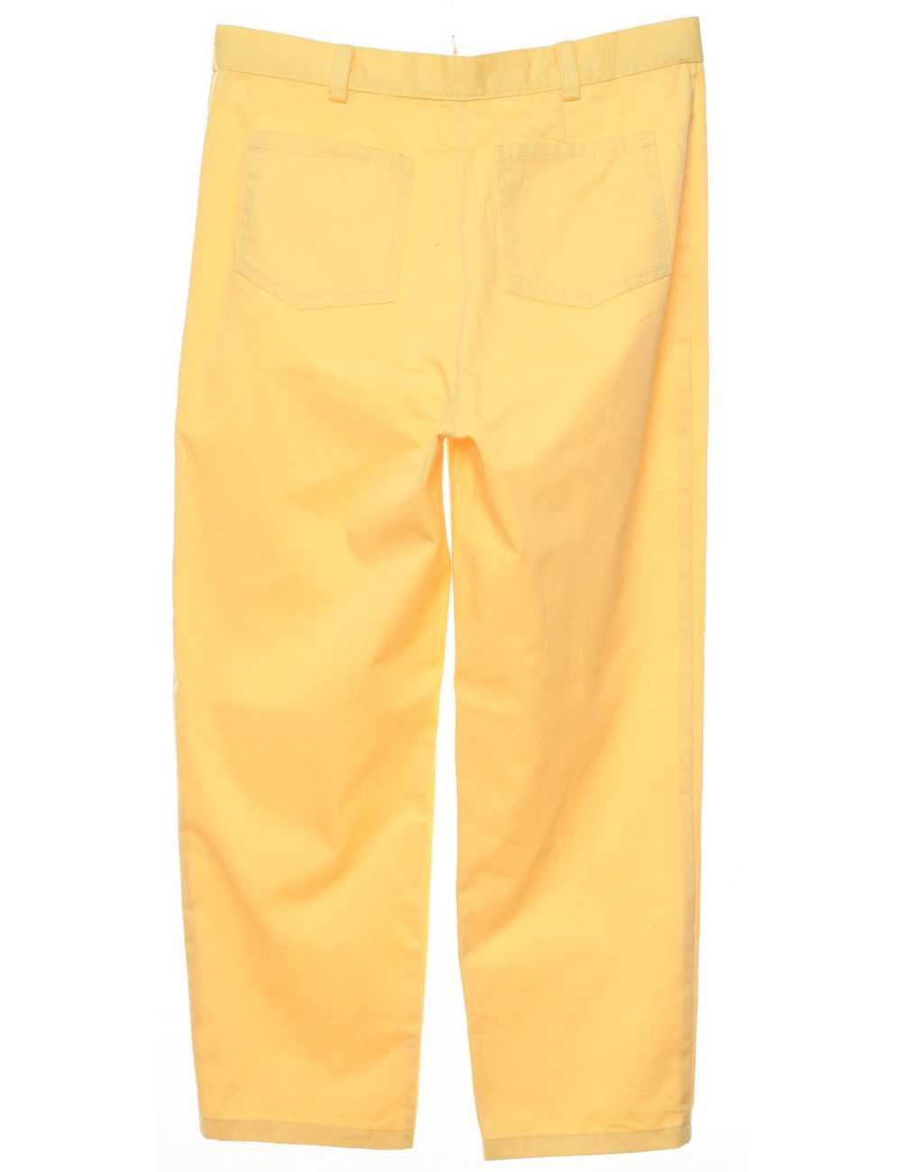 Yellow Trousers - W32 L25 - image 2