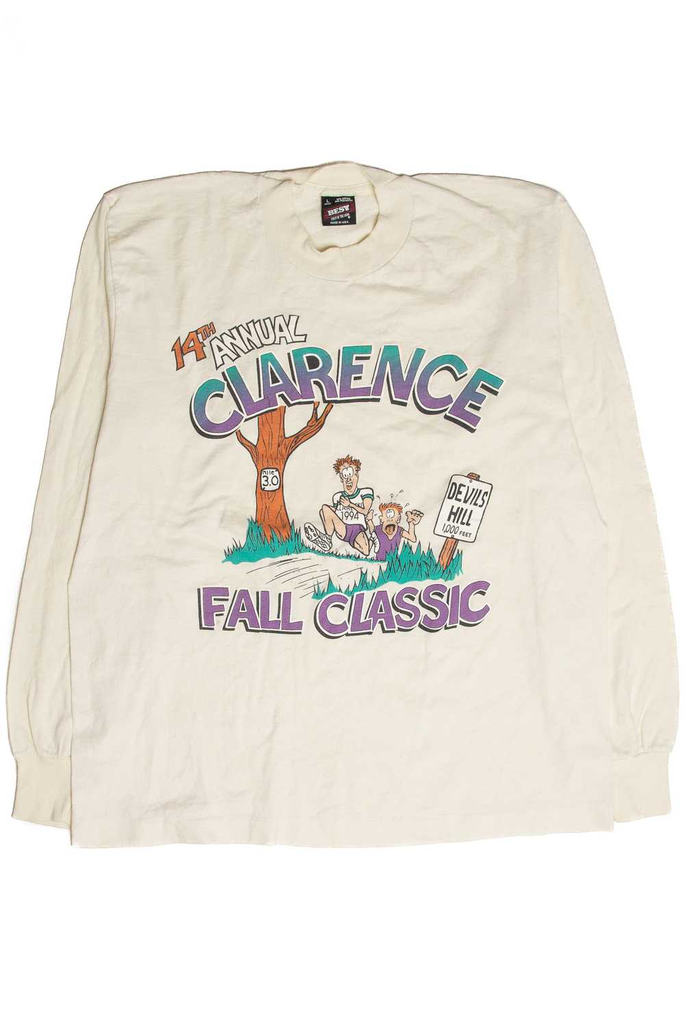 Vintage Clarence Fall Classic Run Long Sleeve T-S… - image 1