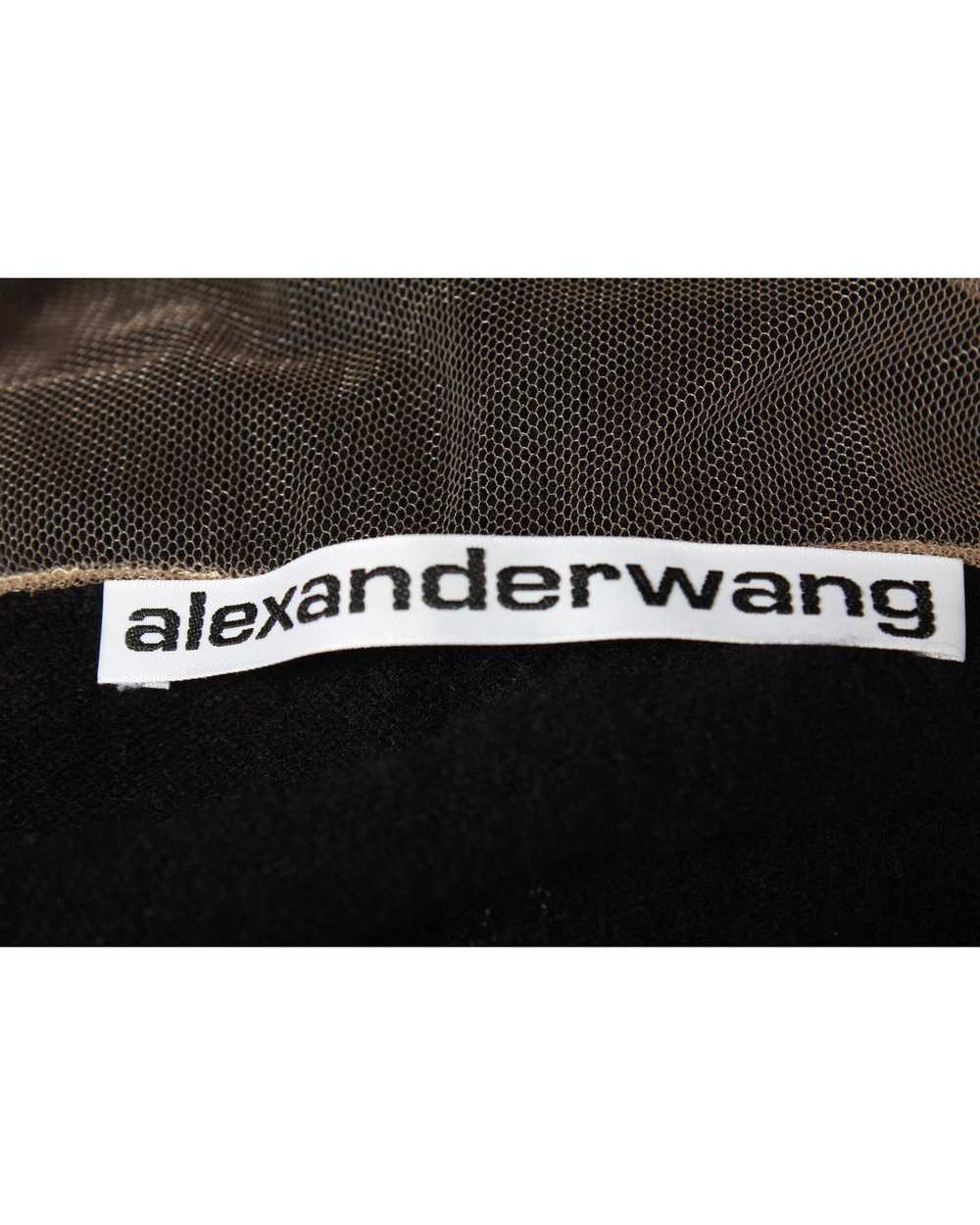 Product Details Alexander Wang Black Wool Cropped… - image 5