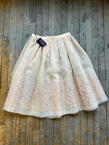 Handmade Vintage Silk Organza Skirt (NL) | Used,…