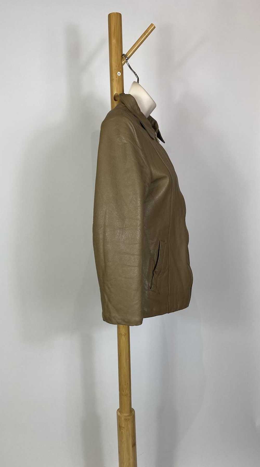 1970s - 1980s Brown / Tan Leather Jacket with She… - image 4