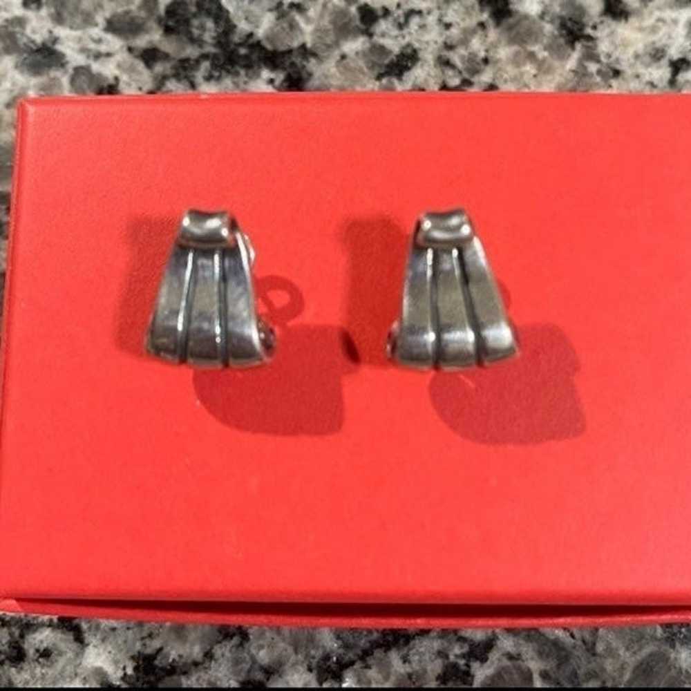 James Avery French clip earrings - image 1
