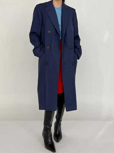 Vintage Contempo Trench - Navy