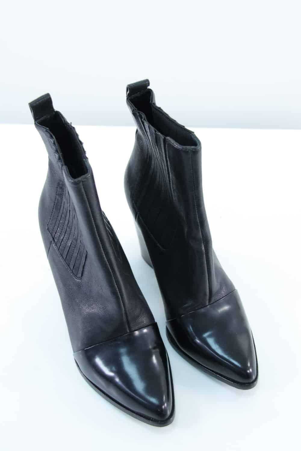 Circular Clothing Boots Kenzo noir cuir. Talon 9.… - image 3