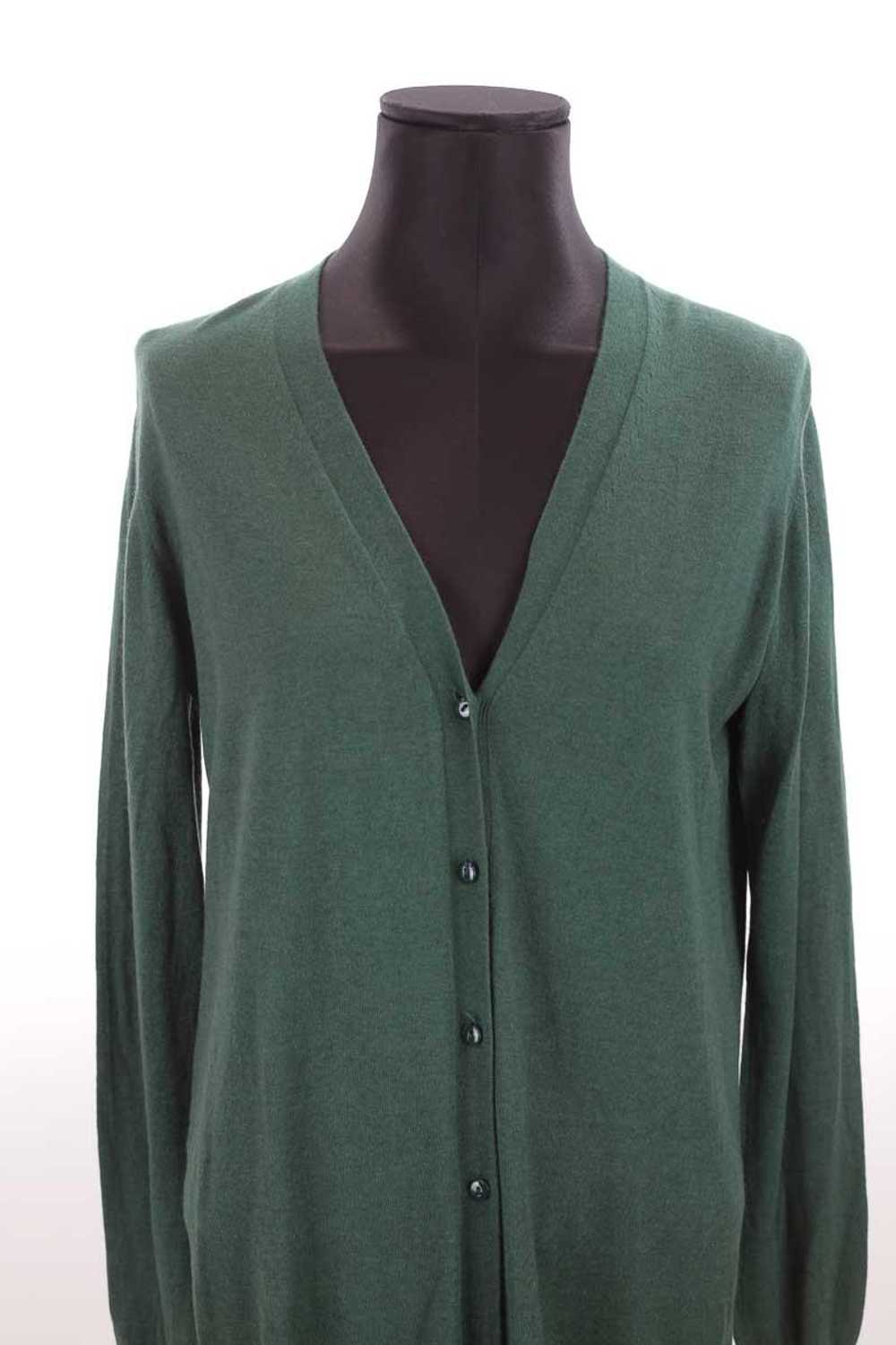 Circular Clothing Cardigan Max Mara vert. Matière… - image 2