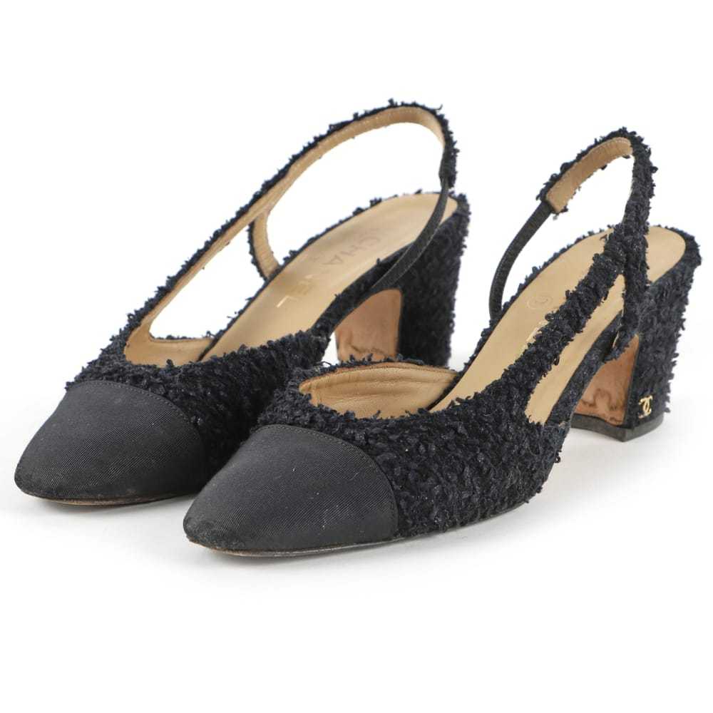 Chanel Tweed heels - image 2