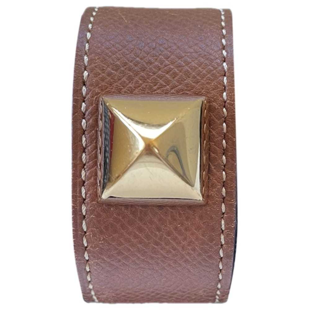 Hermès Médor leather bracelet - image 1