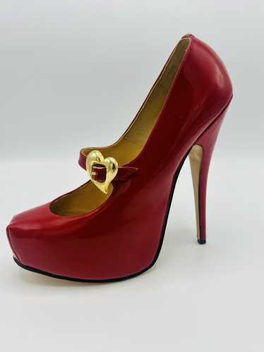 Vivienne Westwood Red Patent Mary Jane Stiletto He