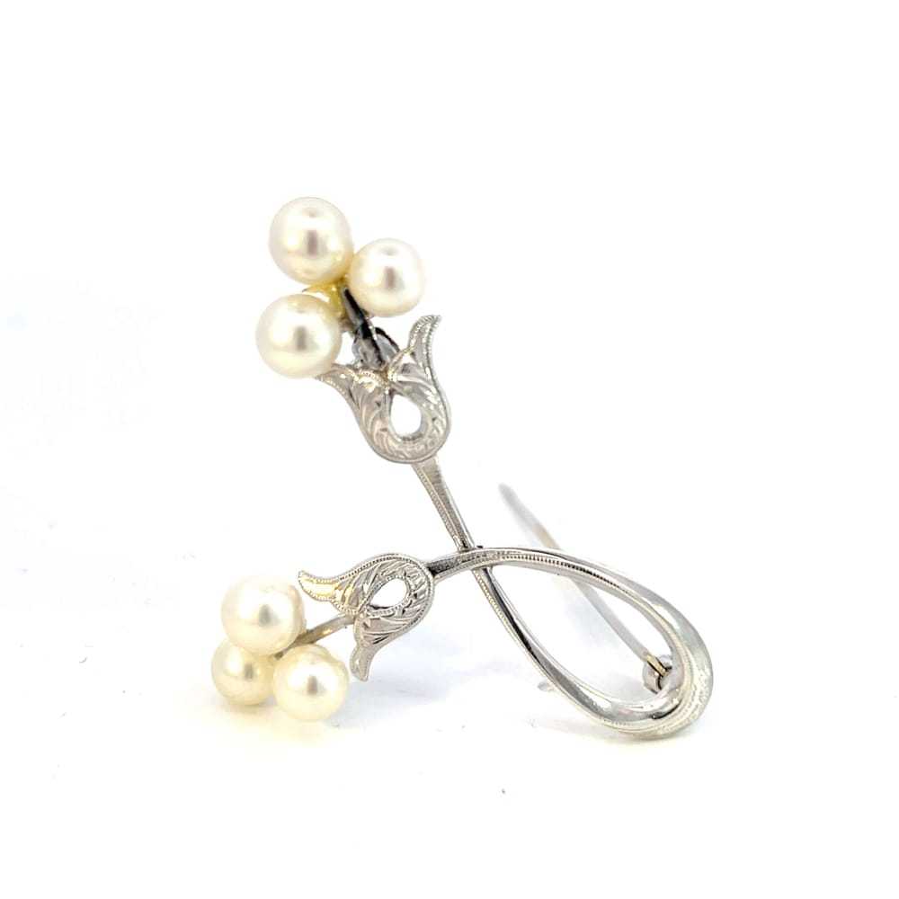 Mikimoto Pearl pin & brooche - image 5