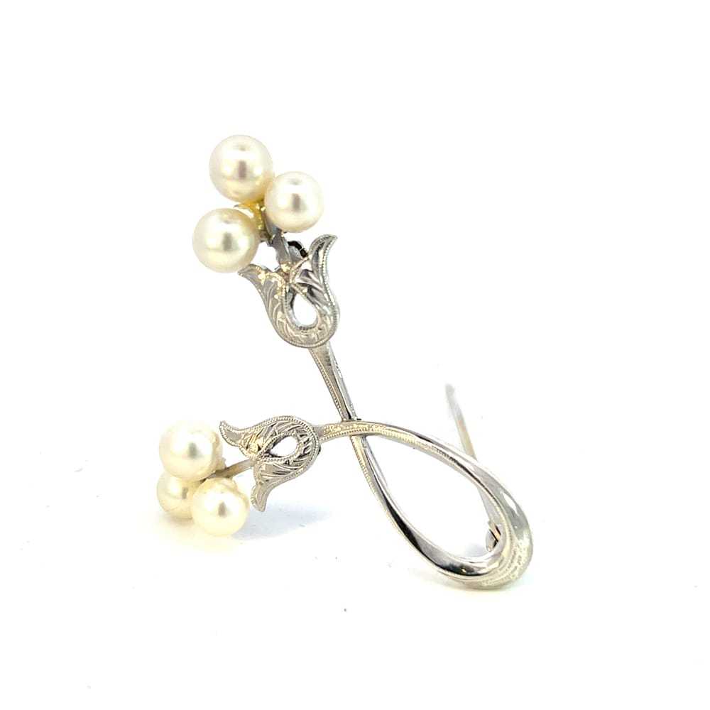 Mikimoto Pearl pin & brooche - image 6