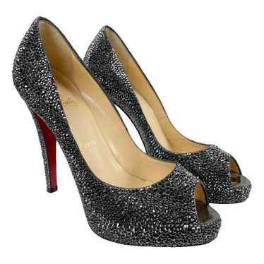 Christian Louboutin Very Privé leather heels - image 1