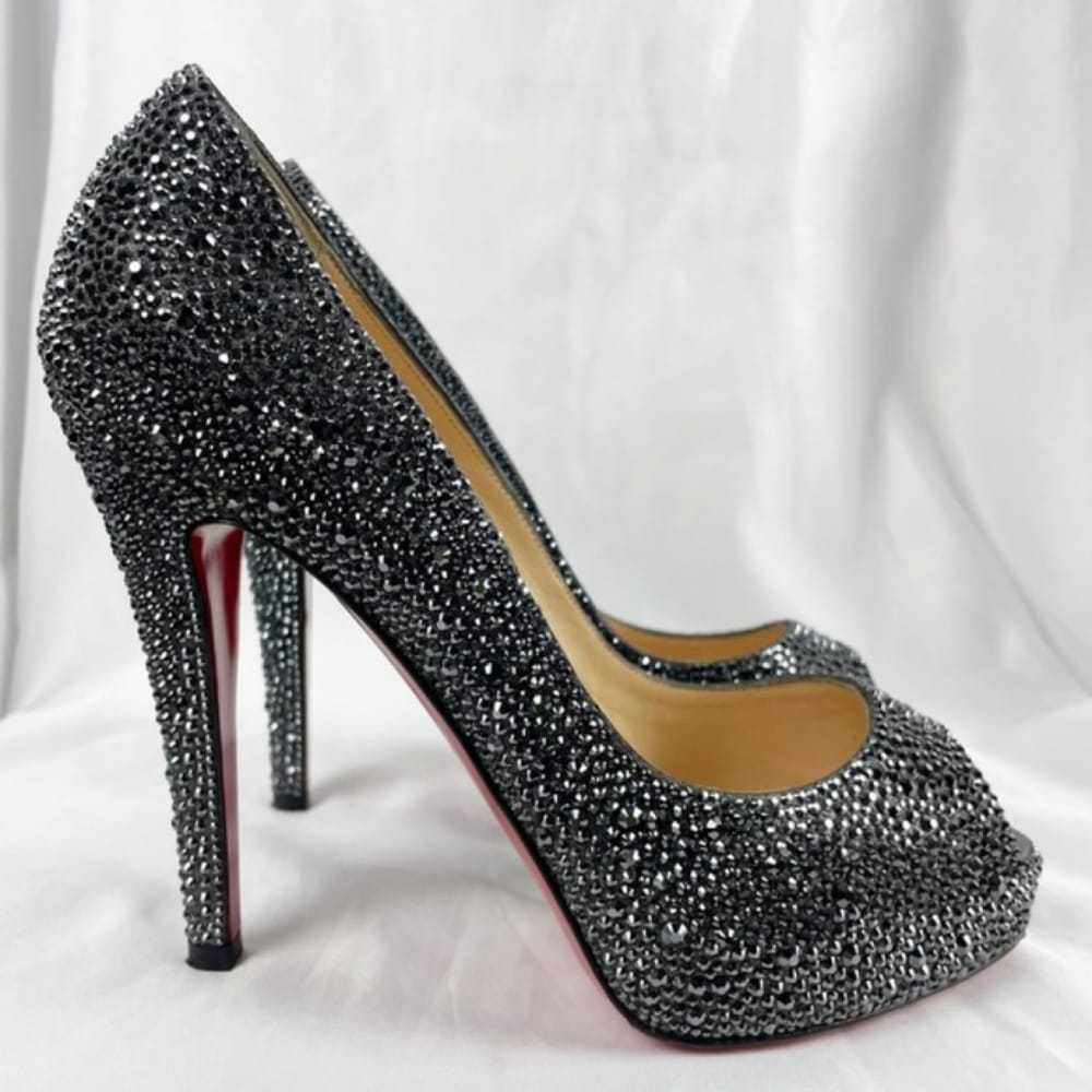Christian Louboutin Very Privé leather heels - image 3
