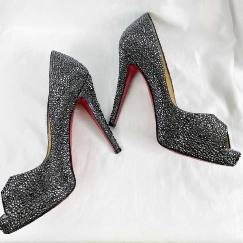 Christian Louboutin Very Privé leather heels - image 4