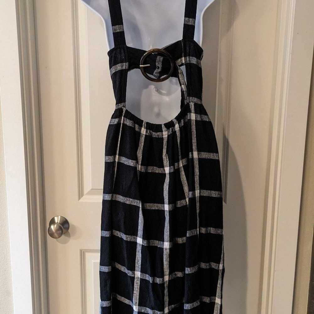 Black Plaid Dress Size XXL - image 2