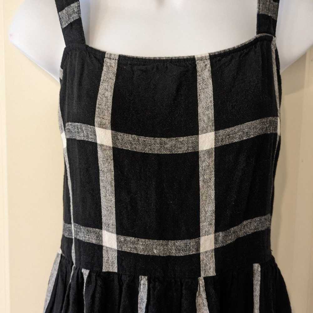 Black Plaid Dress Size XXL - image 3